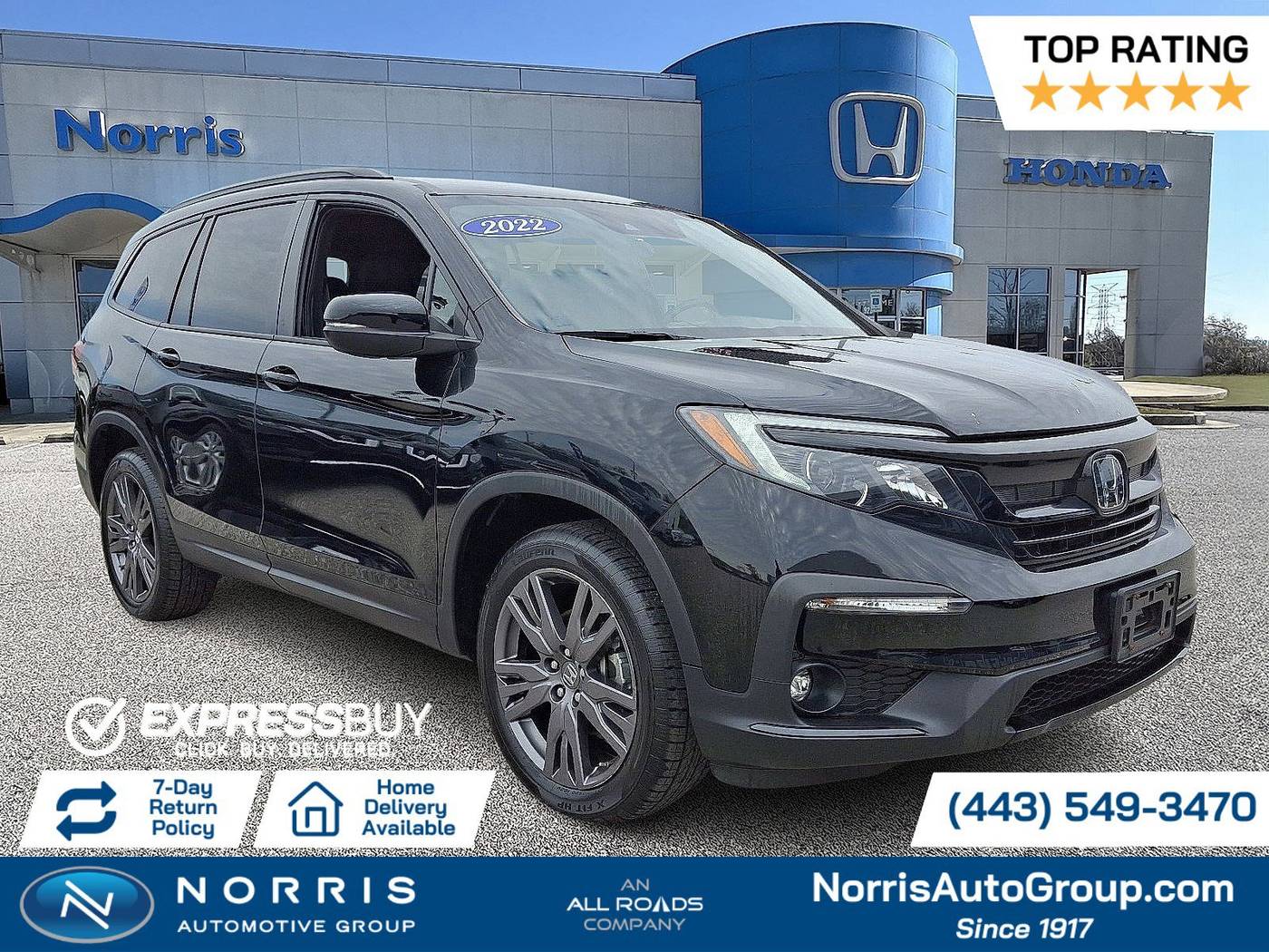 2022 Honda Pilot Sport — SUV — 51,266 mi — Dundalk, MD