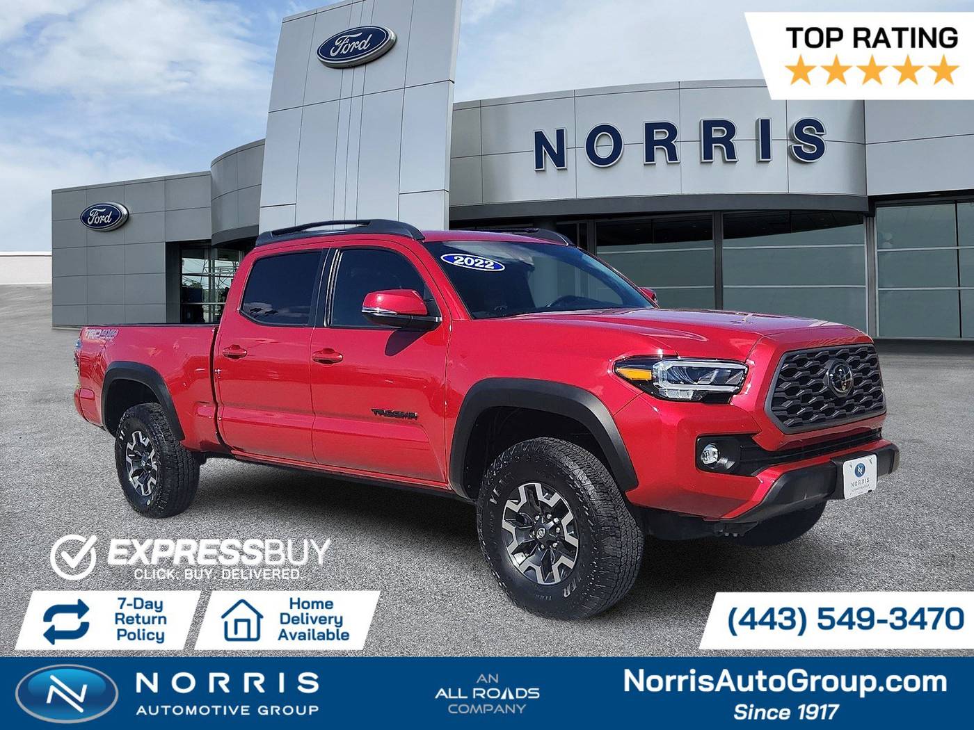 2022 Toyota Tacoma TRD Off Road — Pickup Truck — 22,122 mi — Dundalk, MD