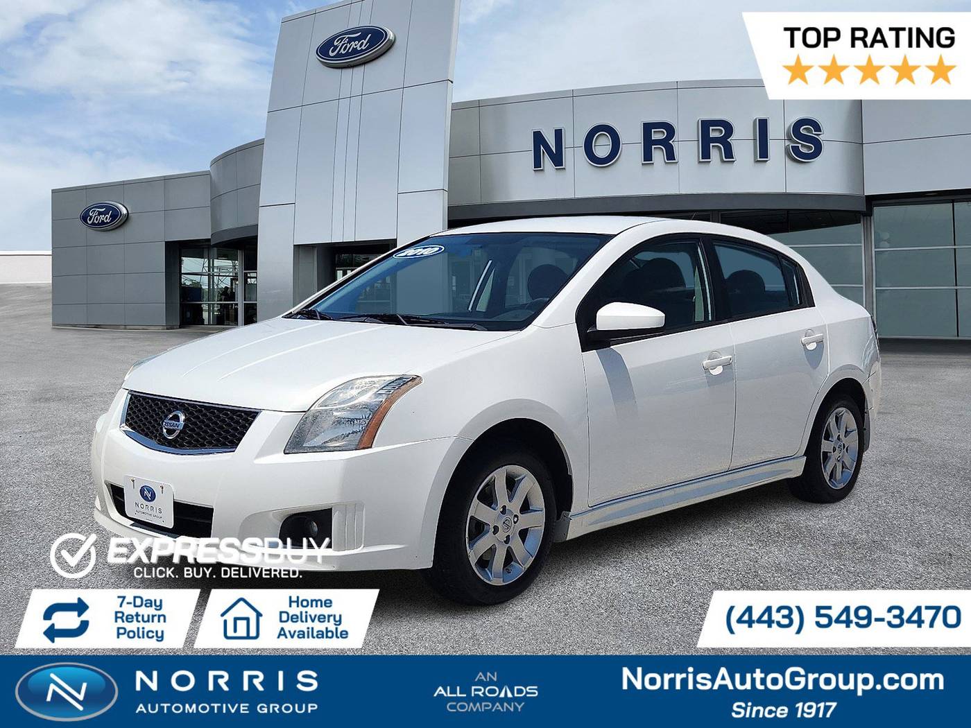 2010 Nissan Sentra 2.0 SR — Sedan — 110,713 mi — Dundalk, MD