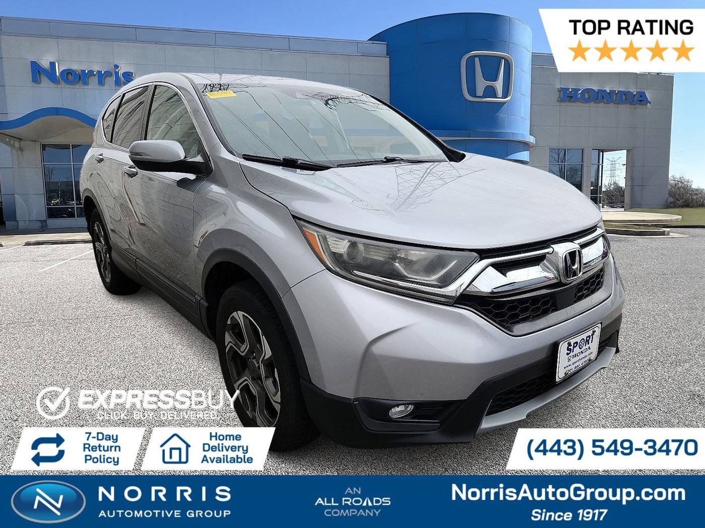 2017 Honda CR-V EX — SUV — 130,797 mi — Dundalk, MD