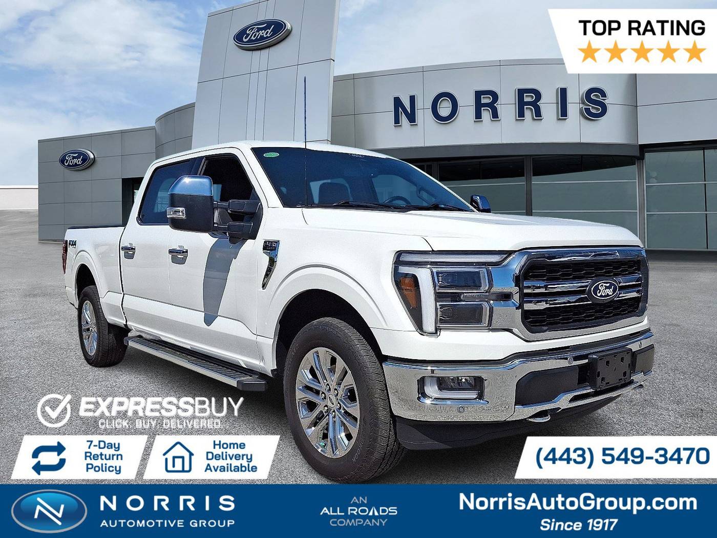 2024 Ford F-150 LARIAT — Pickup Truck — 5,095 mi — Dundalk, MD