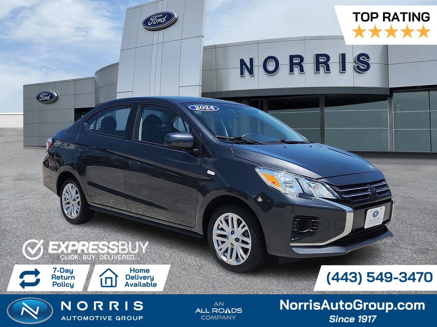 2024 Mitsubishi Mirage ES — Sedan — 16,107 mi — Dundalk, MD
