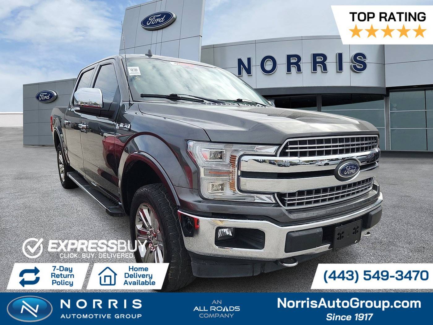 2018 Ford F-150 Lariat — Pickup Truck — 72,264 mi — Dundalk, MD