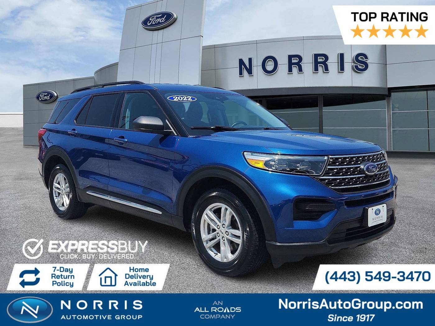 2022 Ford Explorer XLT — SUV — 20,354 mi — Dundalk, MD
