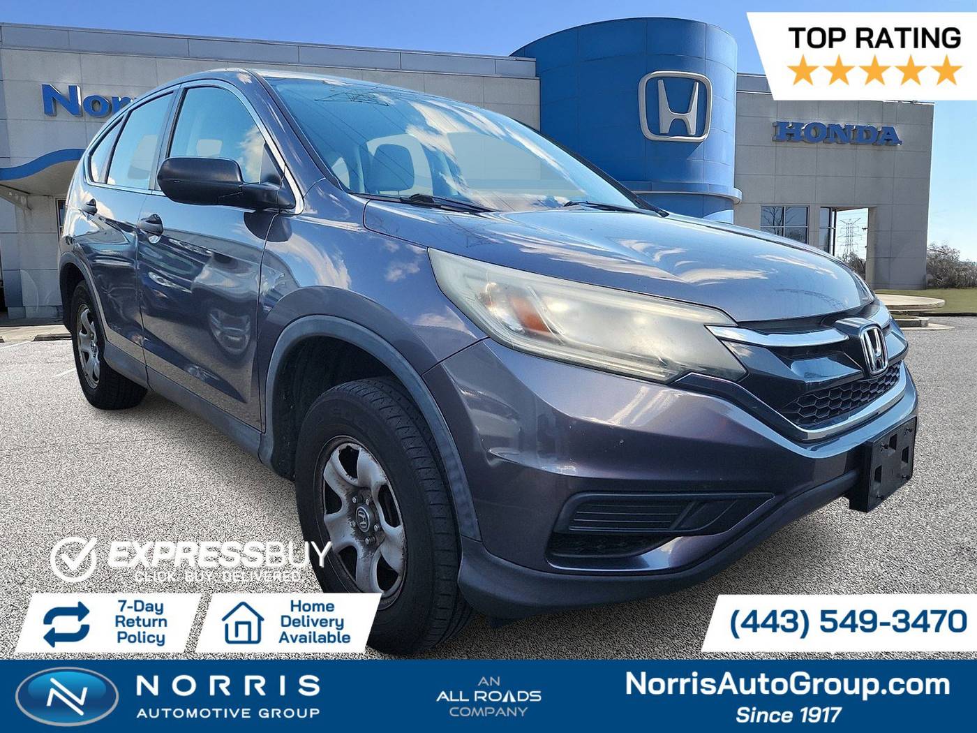 2016 Honda CR-V LX — SUV — 143,595 mi — Dundalk, MD
