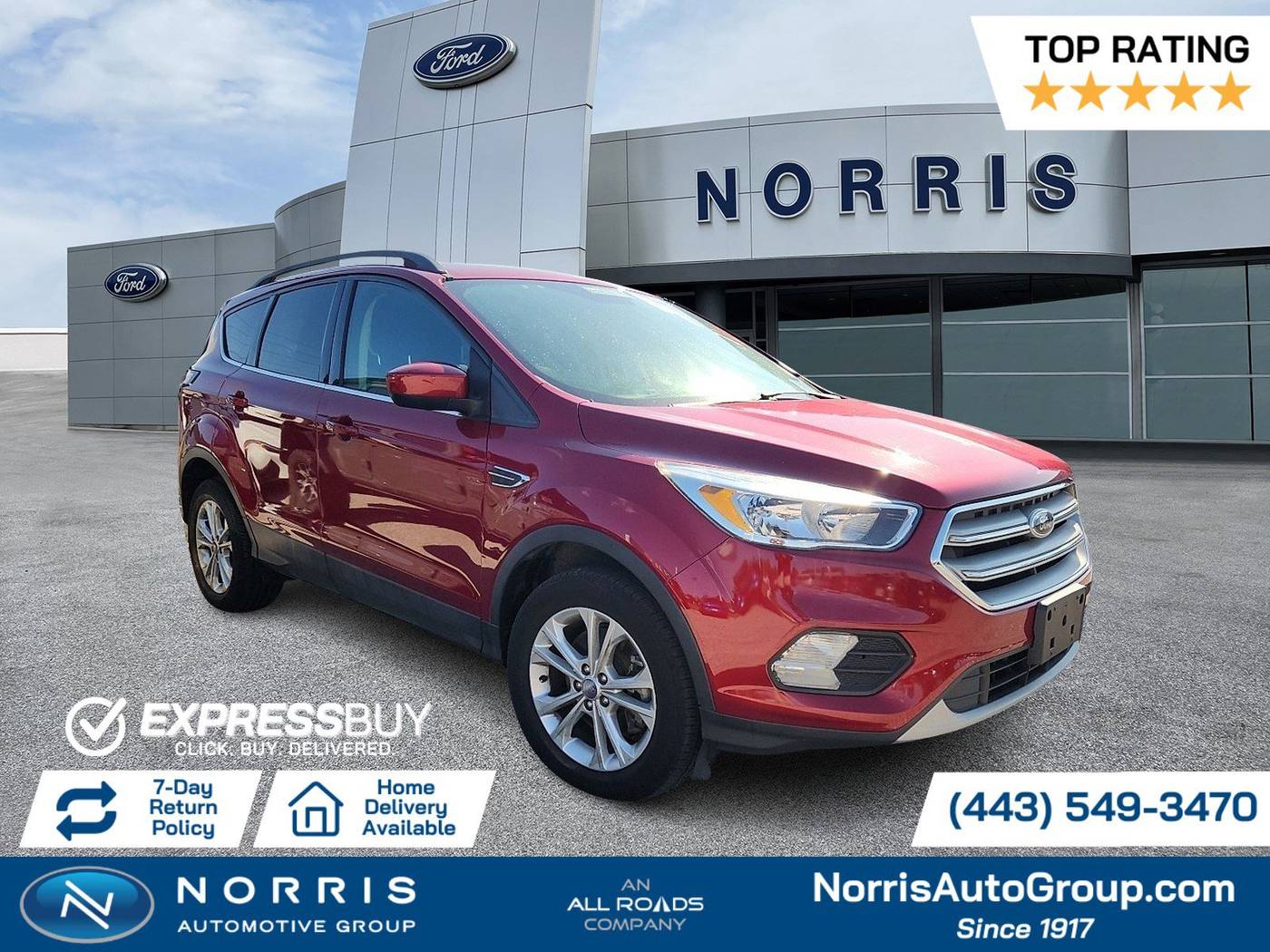 2018 Ford Escape SE — SUV — 34,806 mi — Dundalk, MD