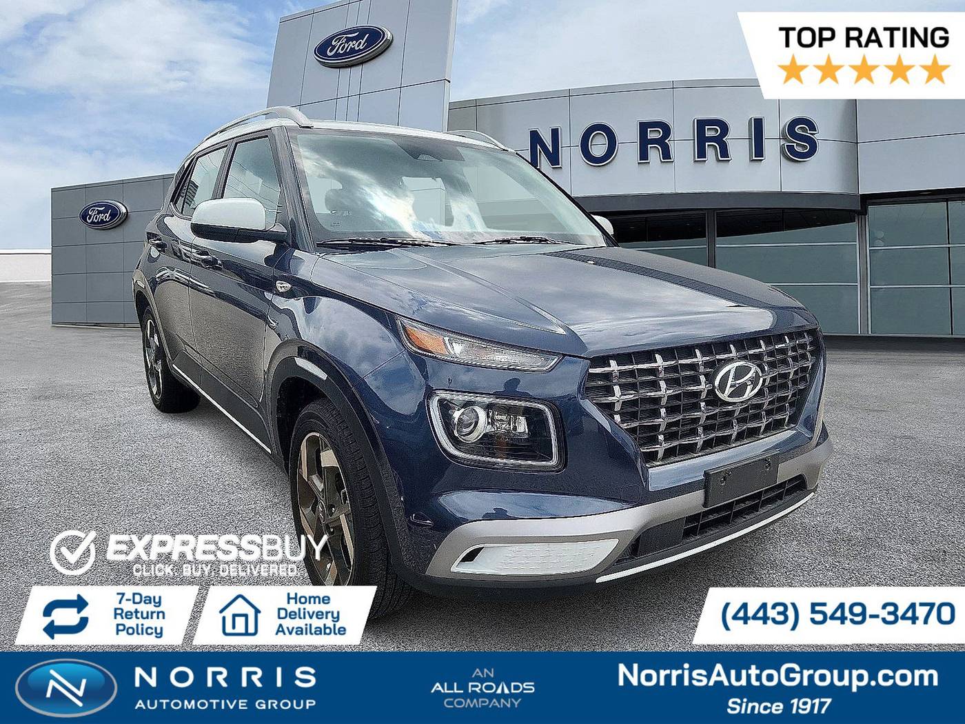 2025 Hyundai Venue Limited — SUV — 1,628 mi — Dundalk, MD