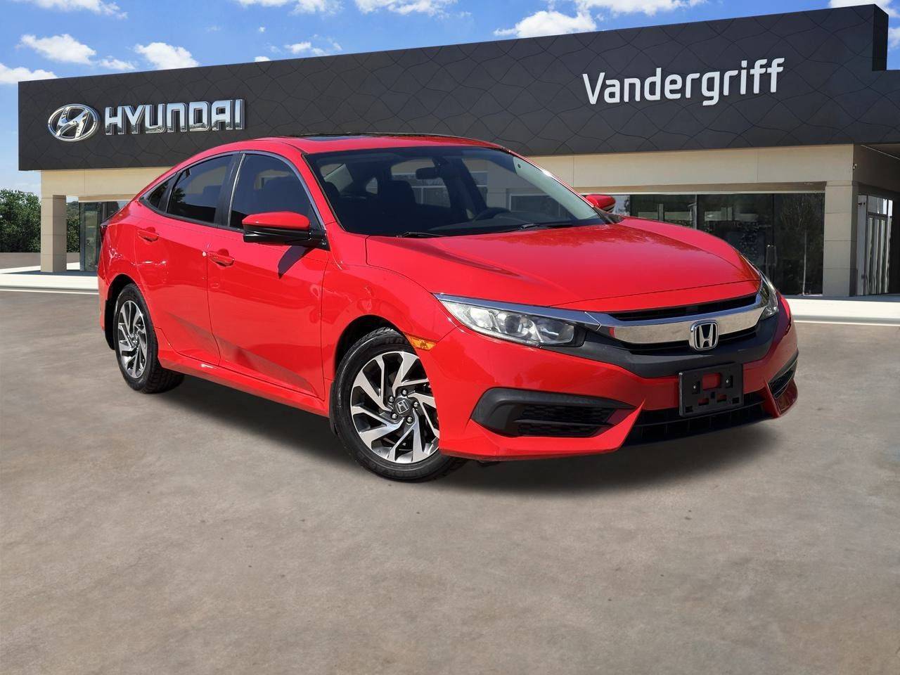 2017 Honda Civic EX — Sedan — 85,223 mi — Arlington, TX
