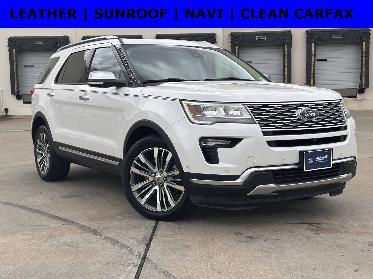 2018 Ford Explorer Platinum — SUV — 131,867 mi — Arlington, TX