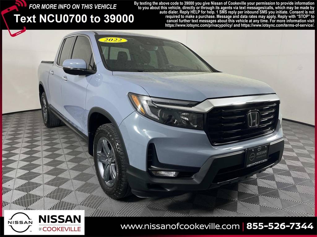 2022 Honda Ridgeline RTL-E — Pickup Truck — 28,062 mi — Cookeville, TN