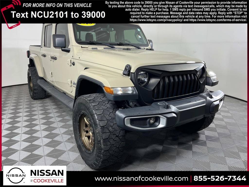 2020 Jeep Gladiator Overland — Pickup Truck — 58,777 mi — Cookeville, TN