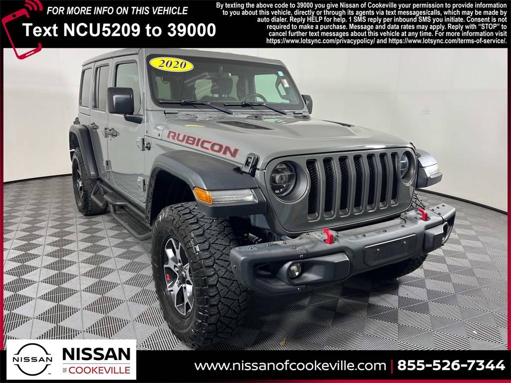 2020 Jeep Wrangler Rubicon — SUV — 101,901 mi — Cookeville, TN