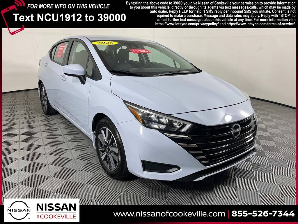 2025 Nissan Versa SV — Sedan — 10,805 mi — Cookeville, TN