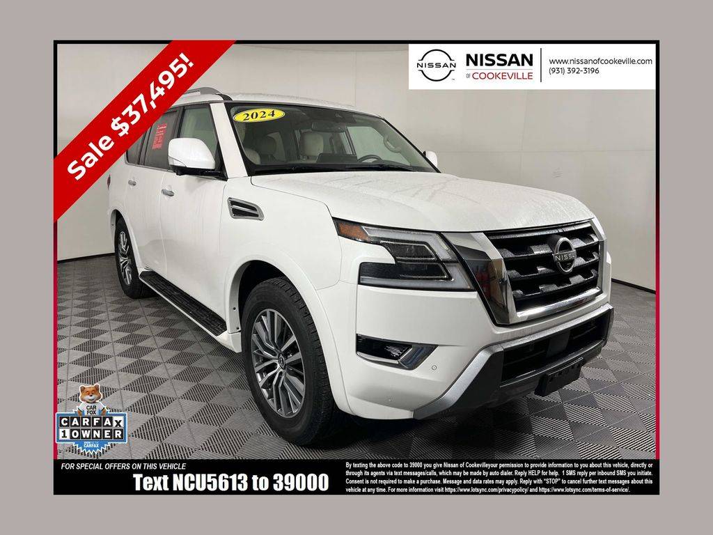 2024 Nissan Armada SL — SUV — 52,724 mi — Cookeville, TN