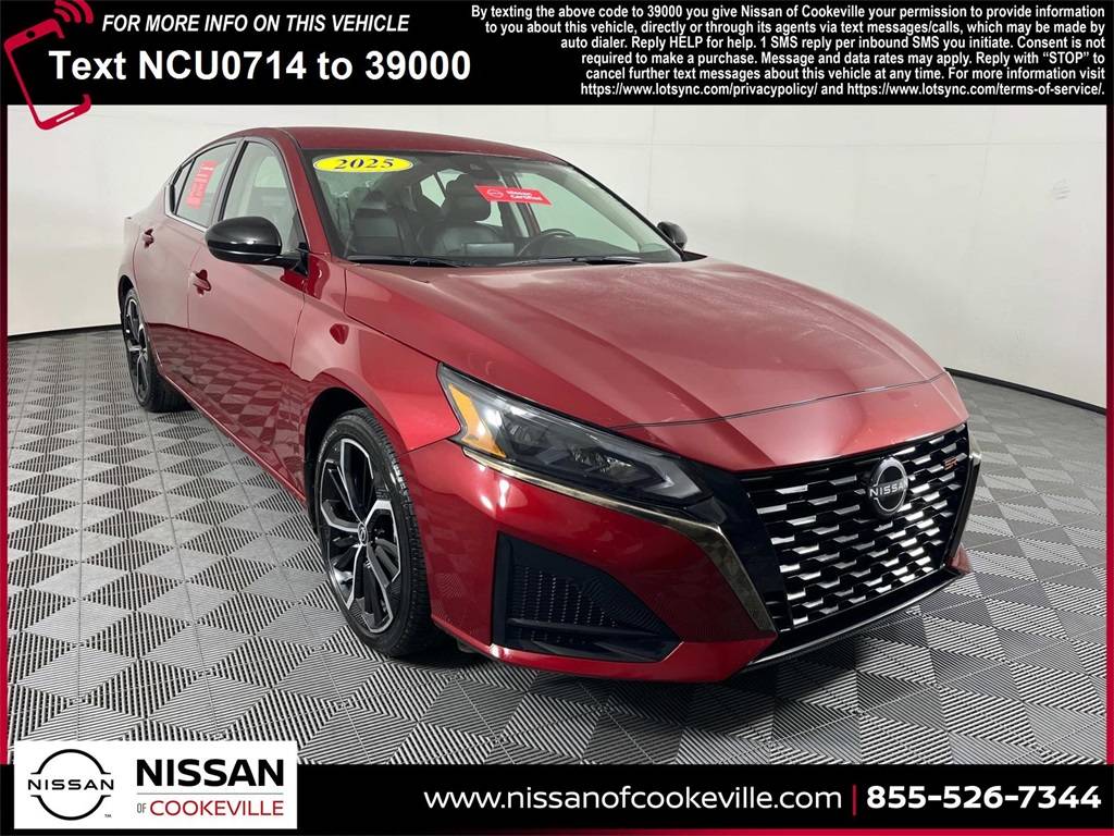 2025 Nissan Altima SR — Sedan — 12,173 mi — Cookeville, TN