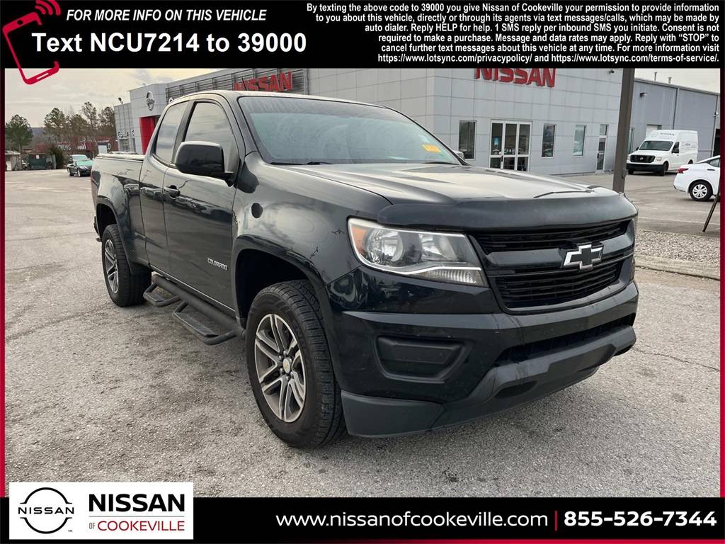 2019 Chevrolet Colorado WT — Pickup Truck — 123,086 mi — Cookeville, TN