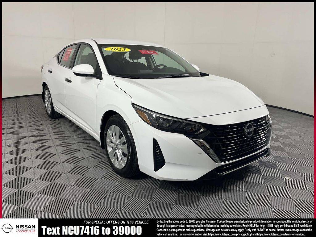 2025 Nissan Sentra S — Sedan — 8,001 mi — Cookeville, TN