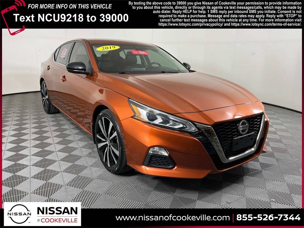 2019 Nissan Altima SR — Sedan — 99,496 mi — Cookeville, TN