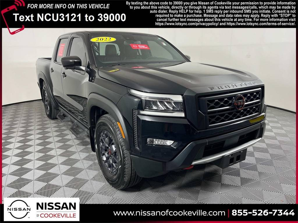 2022 Nissan Frontier PRO-X — Pickup Truck — 37,069 mi — Cookeville, TN