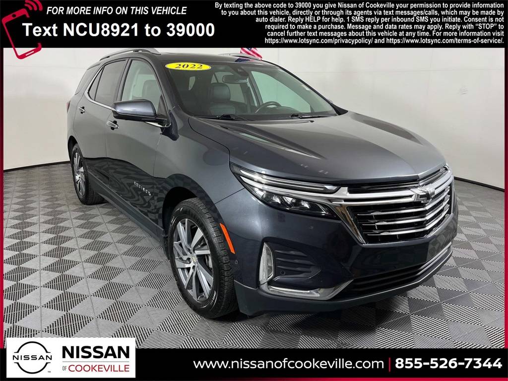2022 Chevrolet Equinox Premier — SUV — 86,421 mi — Cookeville, TN