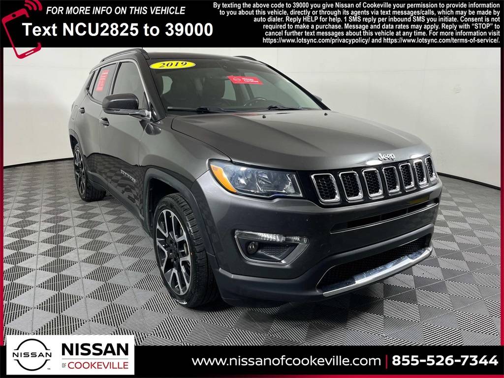 2019 Jeep Compass Limited — SUV — 89,863 mi — Cookeville, TN