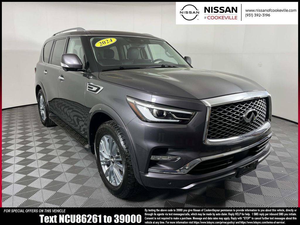 2024 INFINITI QX80 LUXE — SUV — 49,392 mi — Cookeville, TN