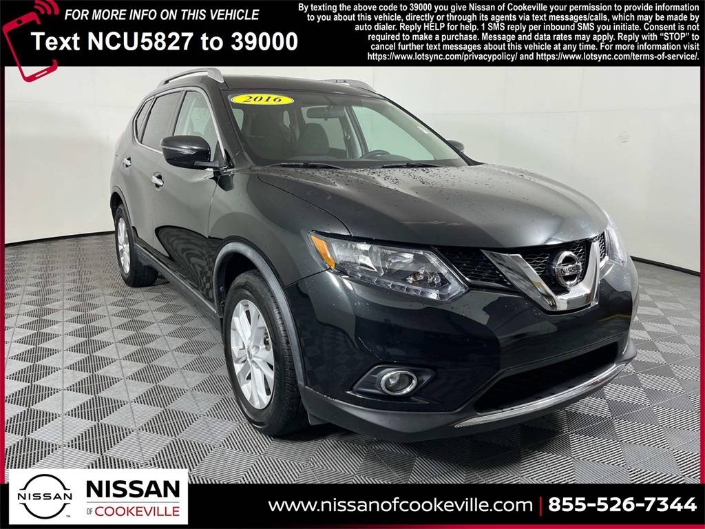 2016 Nissan Rogue SV — SUV — 107,388 mi — Cookeville, TN