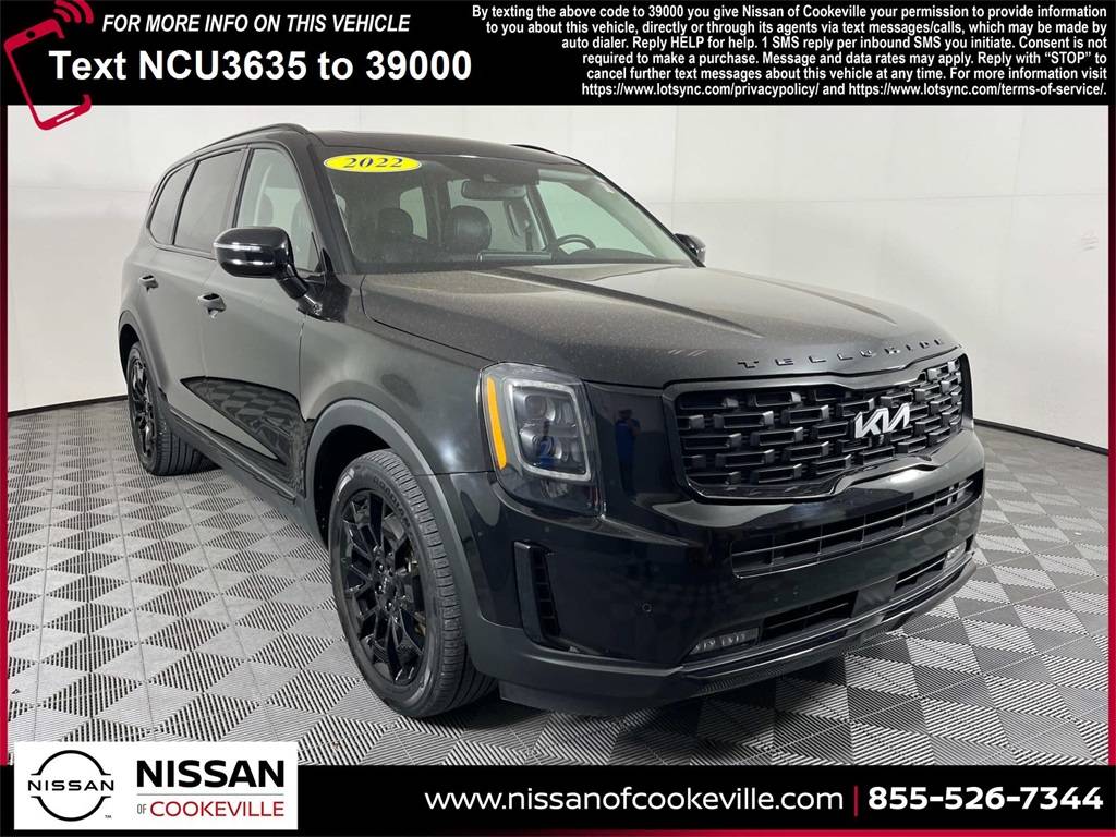 2022 Kia Telluride SX — SUV — 76,158 mi — Cookeville, TN