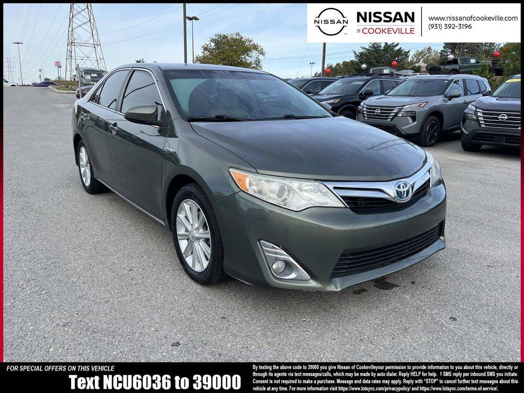 2013 Toyota Camry Hybrid XLE — Sedan — 101,365 mi — Cookeville, TN