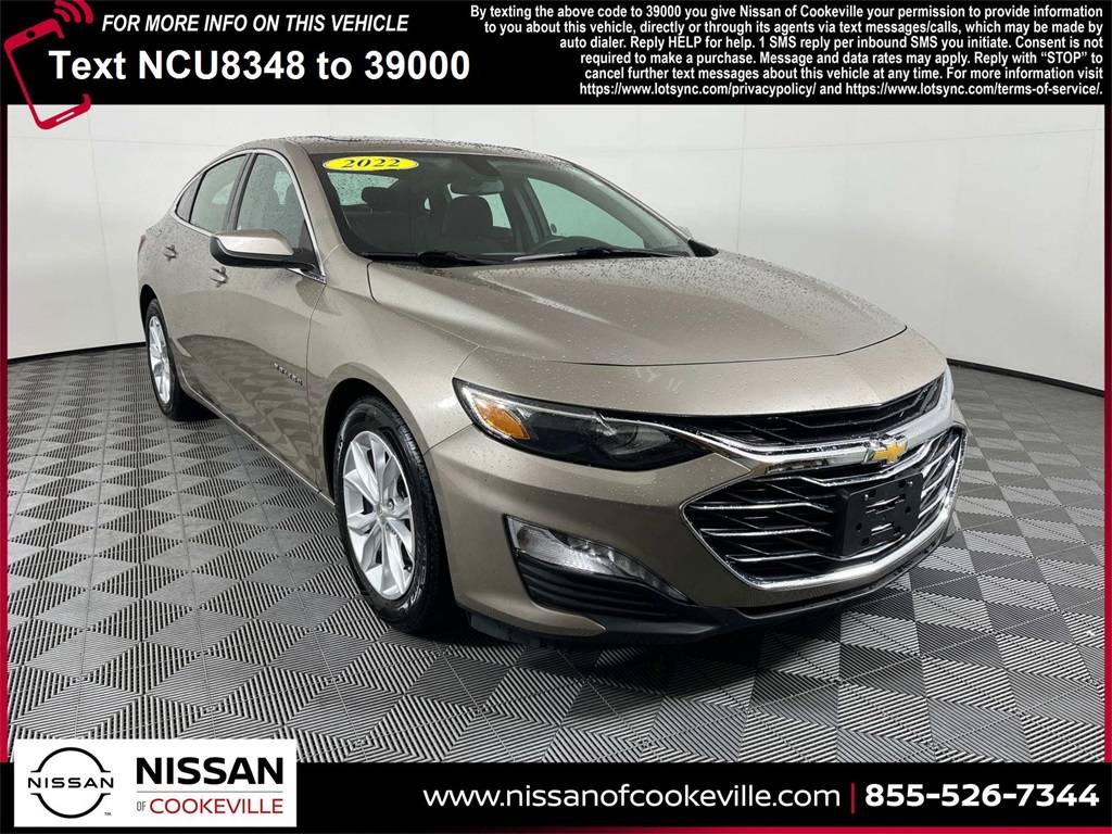 2022 Chevrolet Malibu LT — Sedan — 32,432 mi — Cookeville, TN