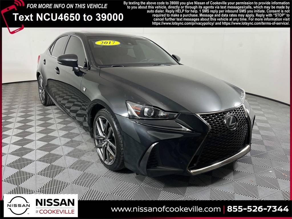 2017 Lexus IS IS Turbo — Sedan — 101,257 mi — Cookeville, TN