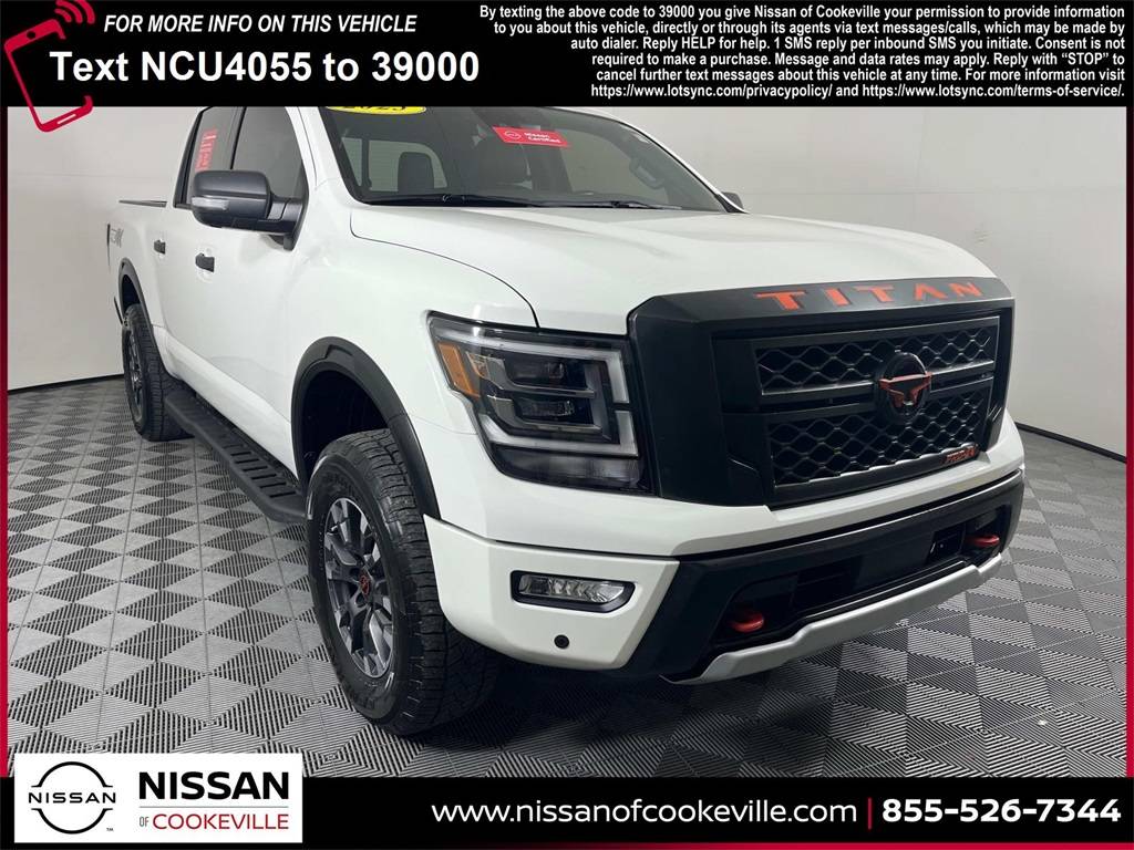 2023 Nissan Titan PRO-4X — Pickup Truck — 40,403 mi — Cookeville, TN