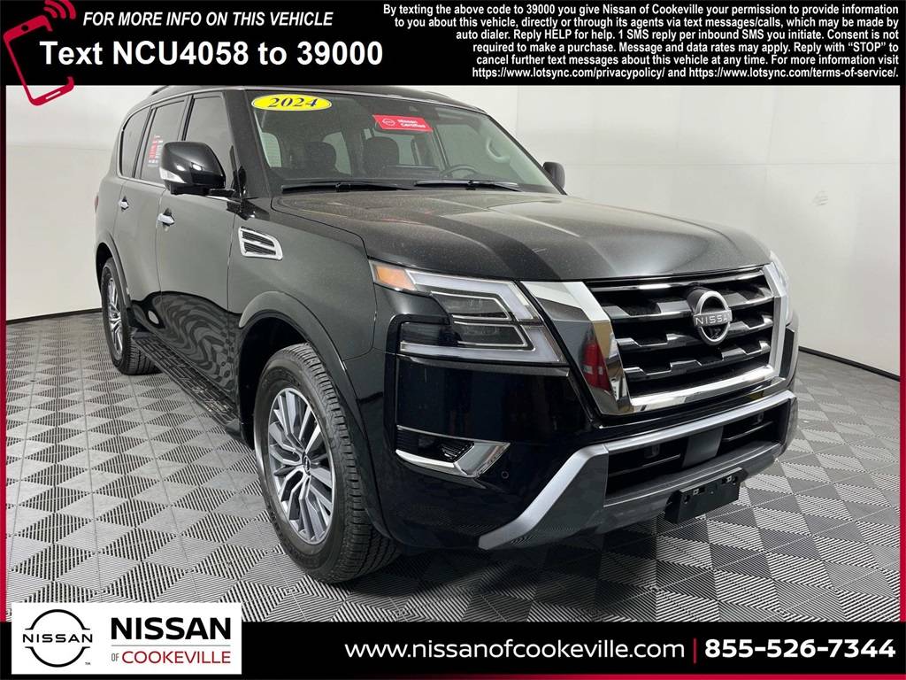 2024 Nissan Armada SL — SUV — 1,162 mi — Cookeville, TN