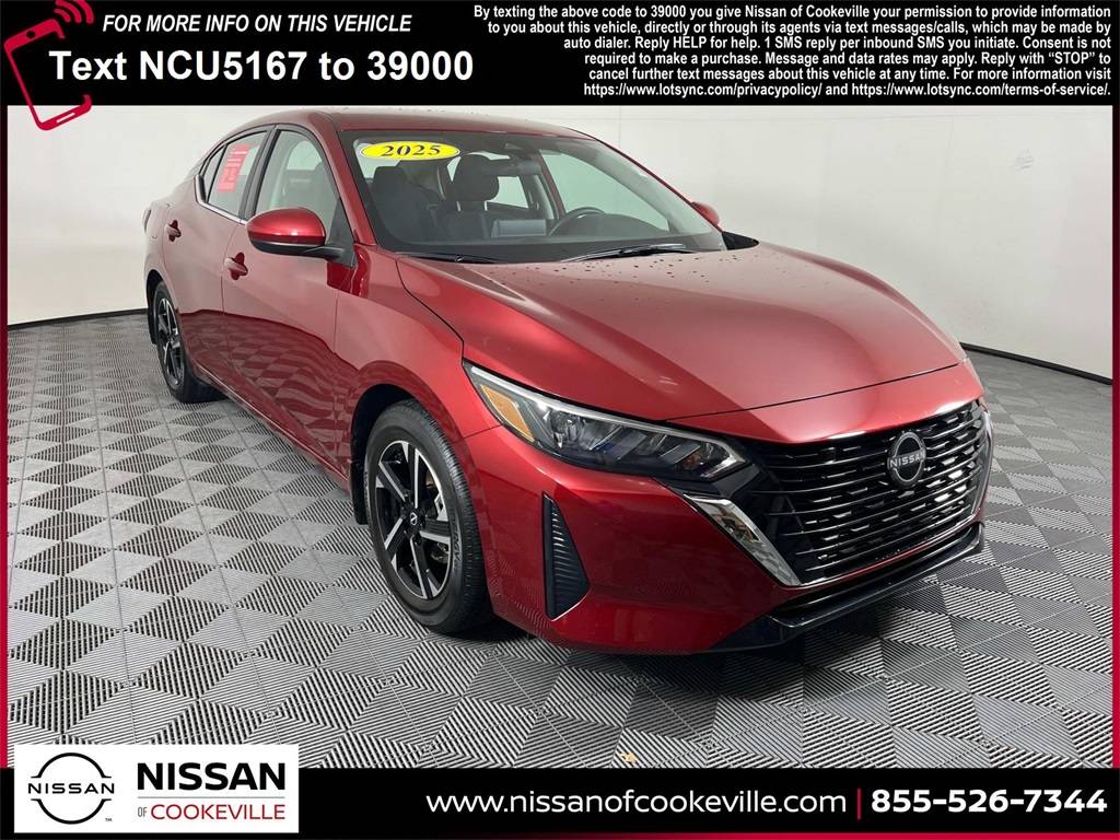 2025 Nissan Sentra SV — Sedan — 11,174 mi — Cookeville, TN