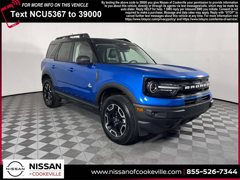 2022 Ford Bronco Sport Outer Banks — SUV — 60,530 mi — Cookeville, TN