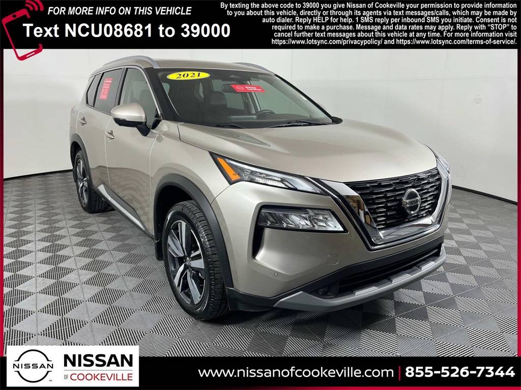 2021 Nissan Rogue SL — SUV — 76,785 mi — Cookeville, TN