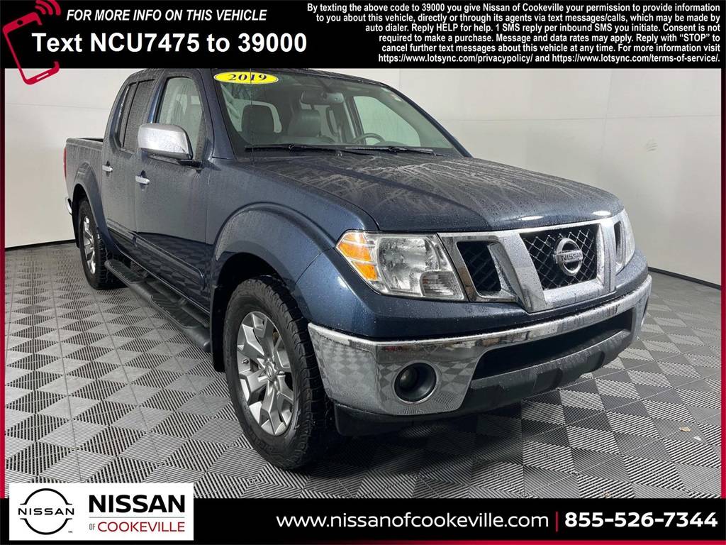 2019 Nissan Frontier SL — Pickup Truck — 74,836 mi — Cookeville, TN
