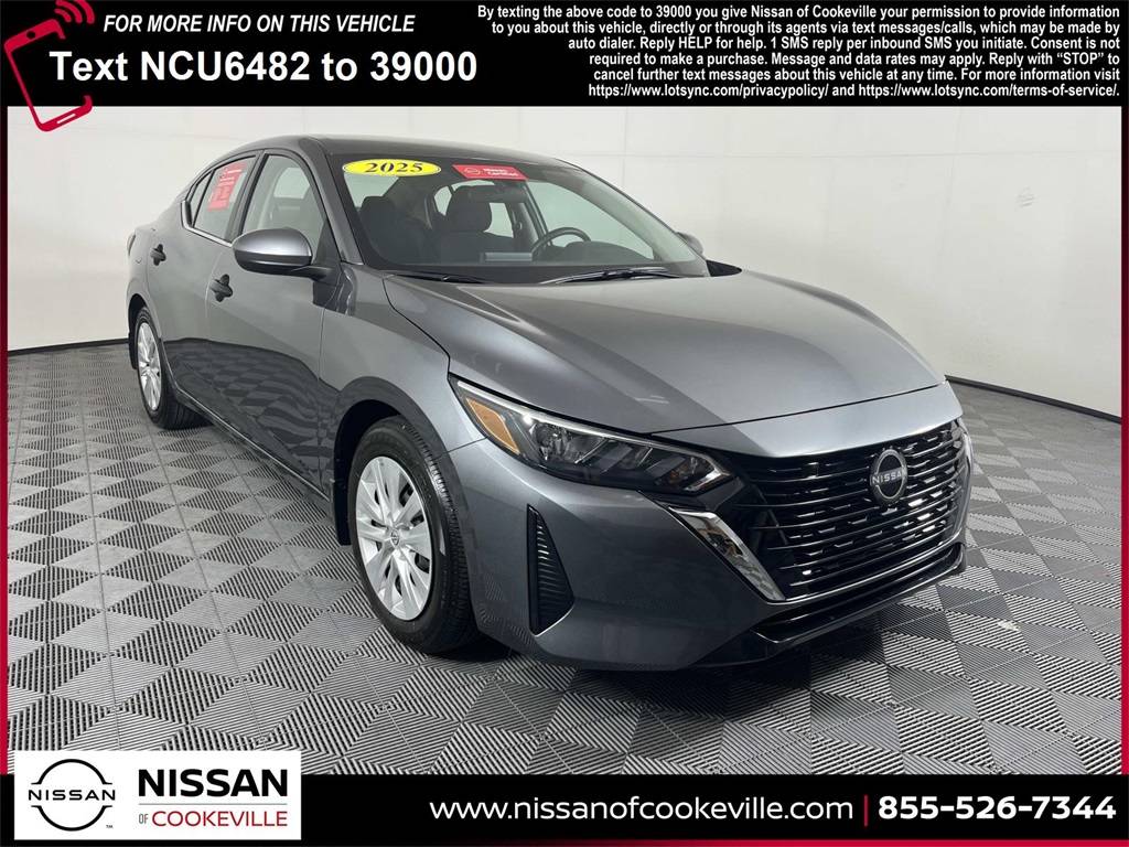 2025 Nissan Sentra S — Sedan — 7,807 mi — Cookeville, TN