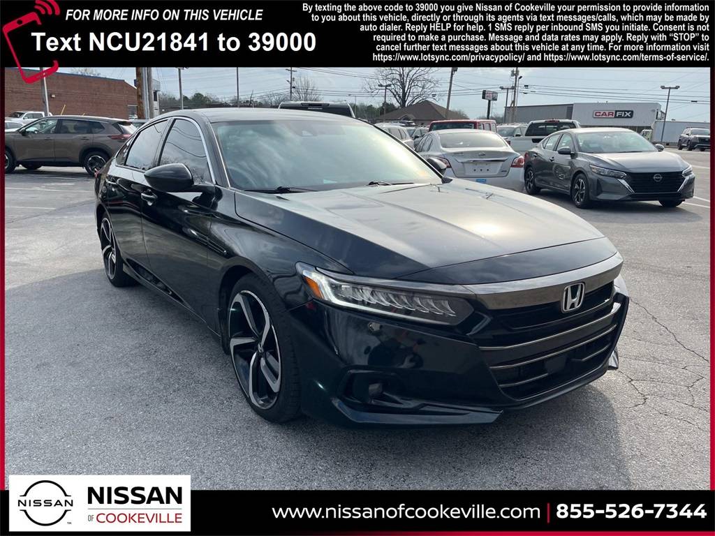 2021 Honda Accord Sport — Sedan — 91,209 mi — Cookeville, TN