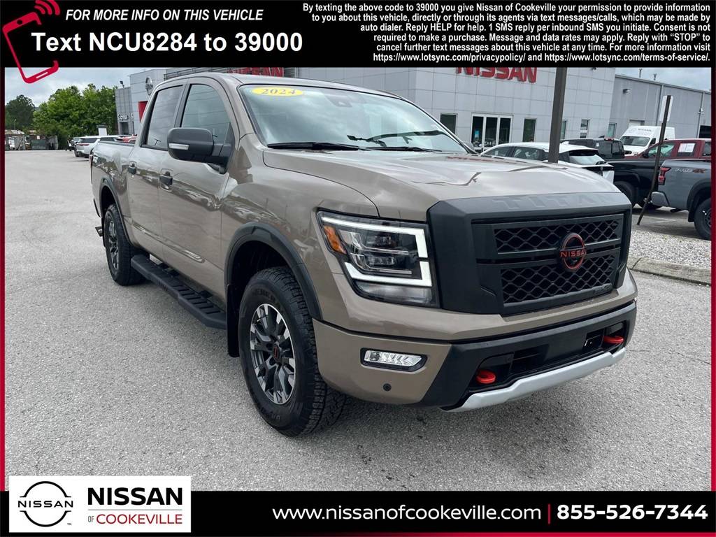 2024 Nissan Titan PRO-4X — Pickup Truck — 15,231 mi — Cookeville, TN