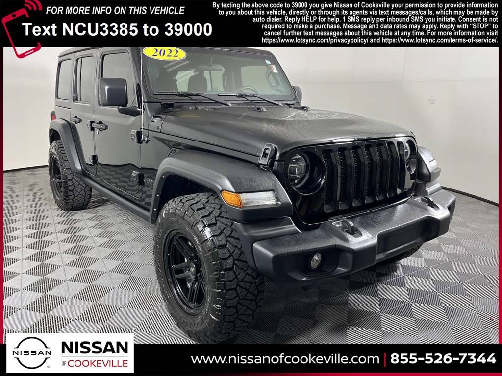 2022 Jeep Wrangler Sport S — SUV — 12,578 mi — Cookeville, TN