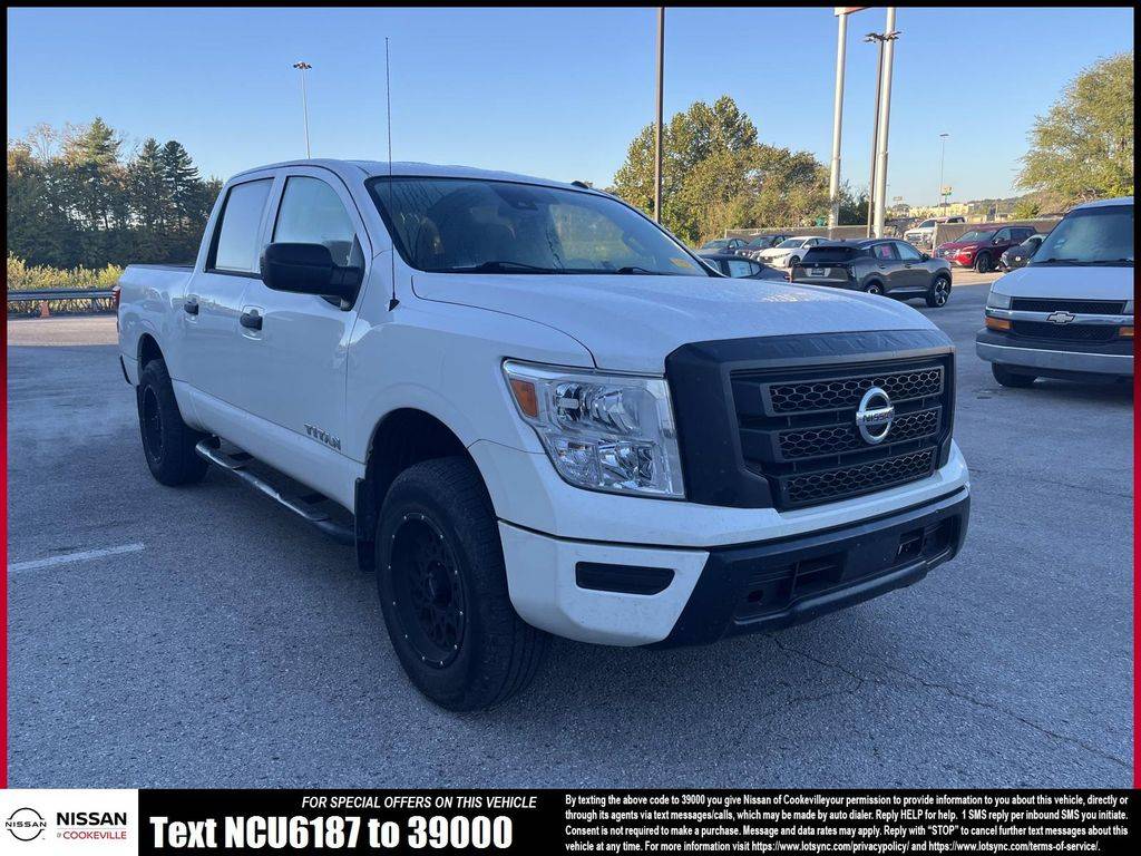2021 Nissan Titan S — Pickup Truck — 74,020 mi — Cookeville, TN