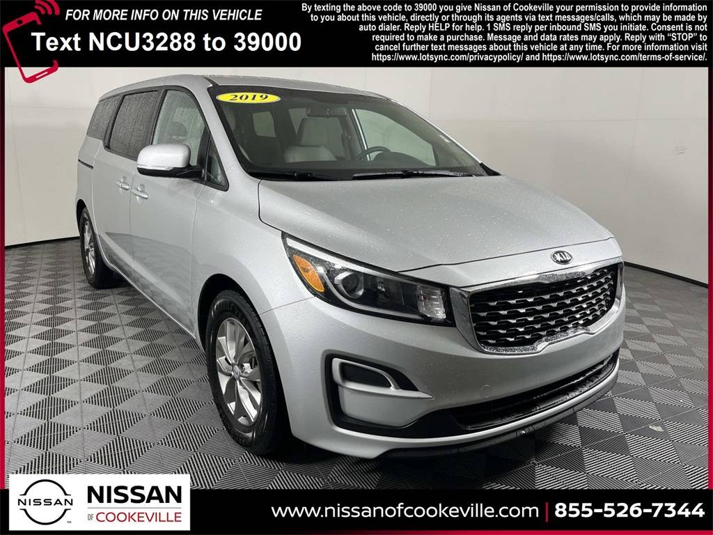 2019 Kia Sedona LX — Minivan — 137,421 mi — Cookeville, TN