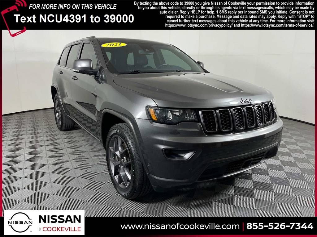2021 Jeep Grand Cherokee WK 80th Anniversary — SUV — 51,212 mi — Cookeville, TN