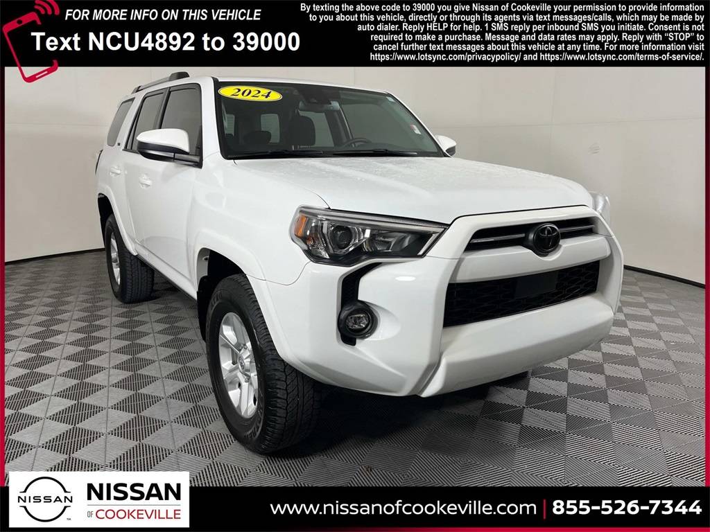 2024 Toyota 4Runner SR5 — SUV — 18,301 mi — Cookeville, TN