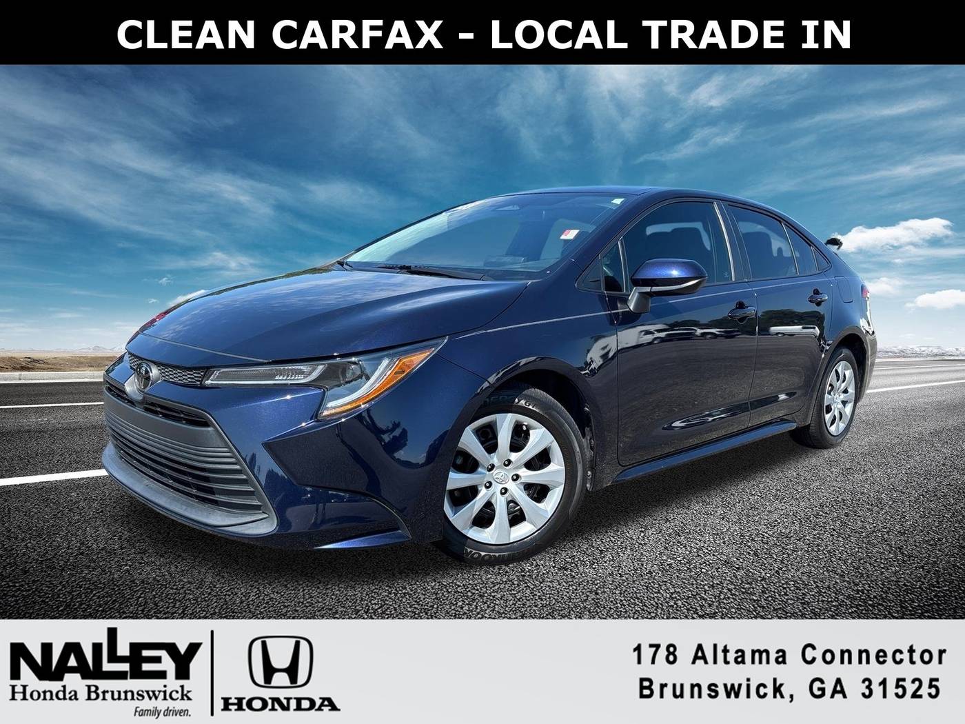 2023 Toyota Corolla LE — Sedan — 28,586 mi — Brunswick, GA
