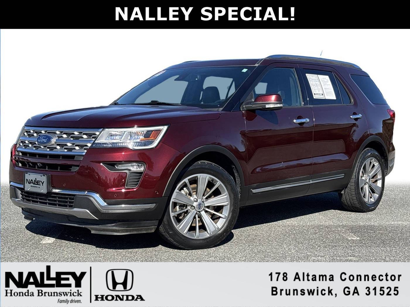 2018 Ford Explorer Limited — SUV — 85,241 mi — Brunswick, GA