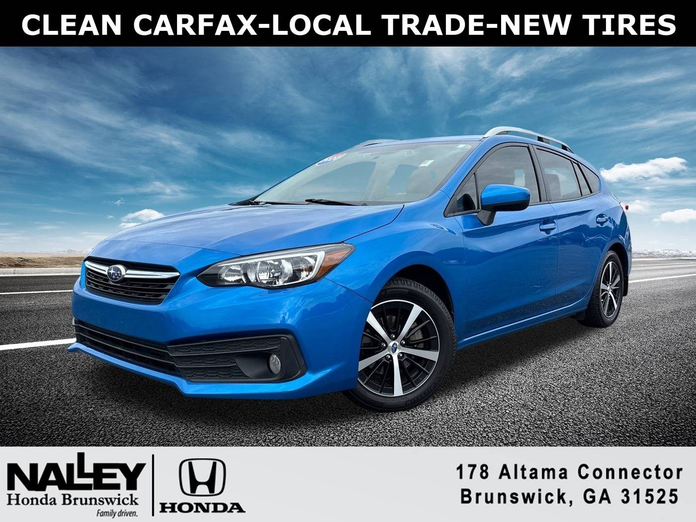 2020 Subaru Impreza 2.0i Premium — Hatchback — 82,800 mi — Brunswick, GA