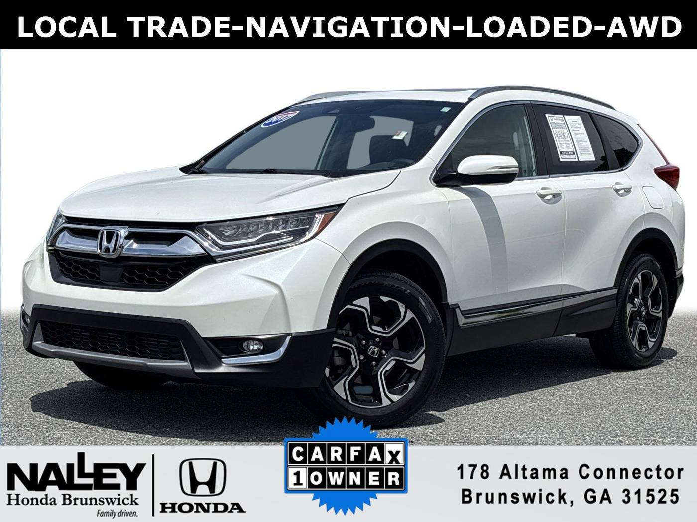 2017 Honda CR-V Touring — SUV — 81,401 mi — Brunswick, GA