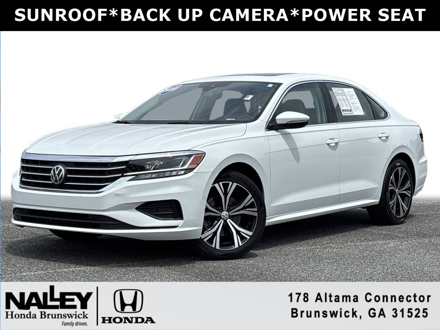 2020 Volkswagen Passat SEL — Sedan — 41,667 mi — Brunswick, GA